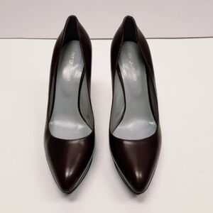 Sergio rossi leather high heels